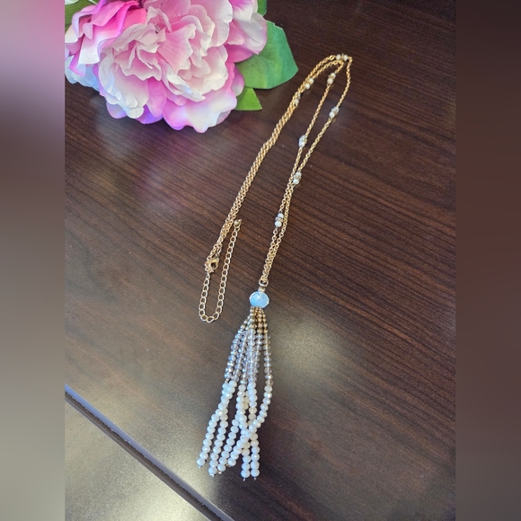 Elegant Gold, Brown, & Cream Jewelry Set - Picture 3 of 8